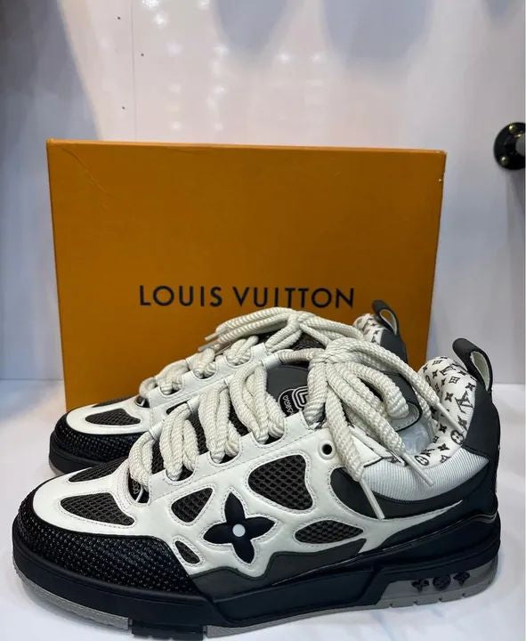 Louis vuitton skate sneaker Branco e Preto